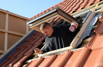 Pose de fenêtres de toit Velux à Broque